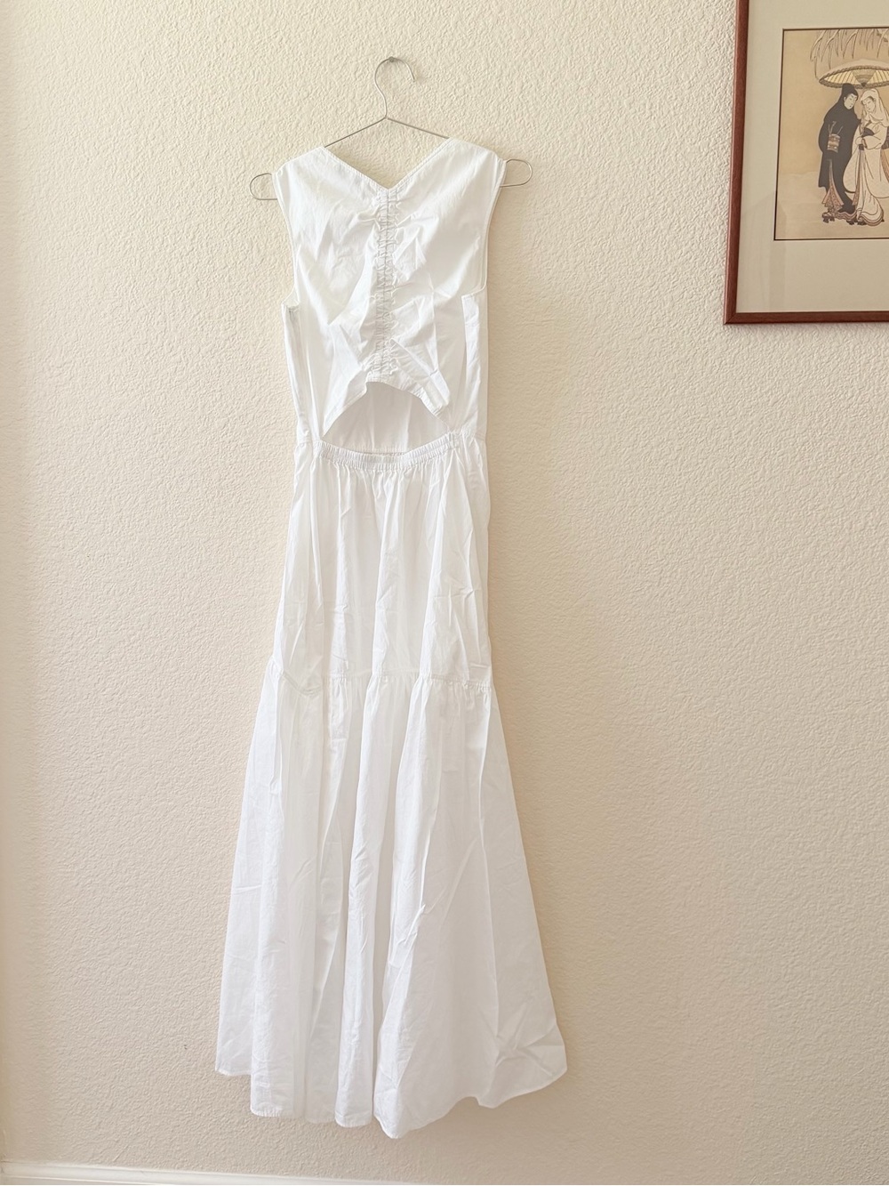 COS White Sleeveless Top with Clean Neckline - Picture 6 of 6